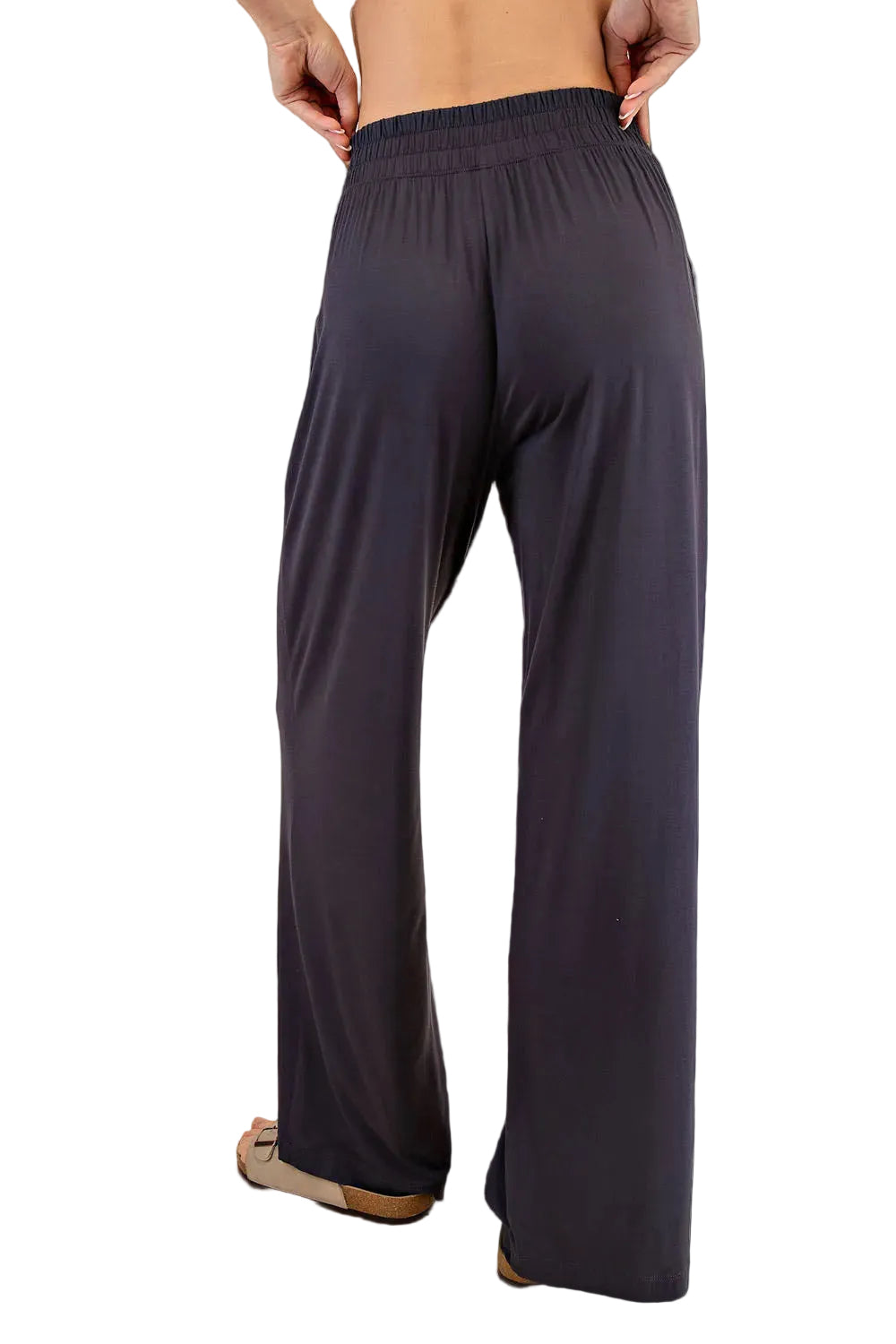 VISCOSE MODAL WIDE LEG PANT