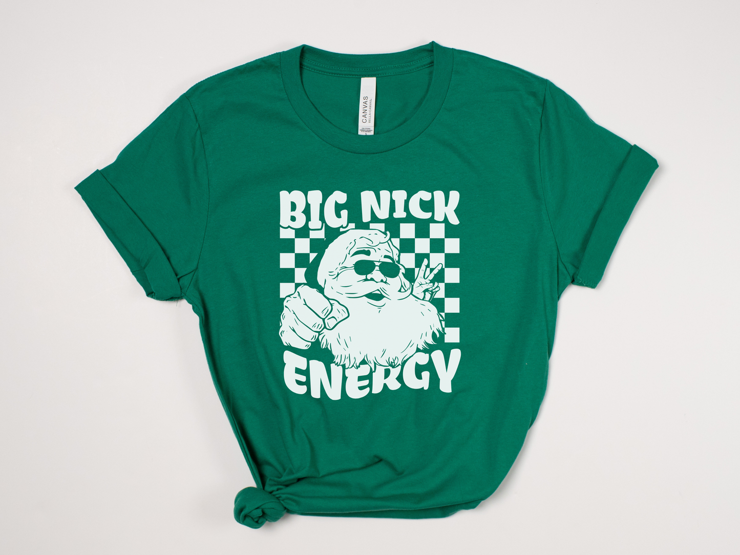 Christmas T-Shirt – Big Nick Energy – Retro Holiday Tee
