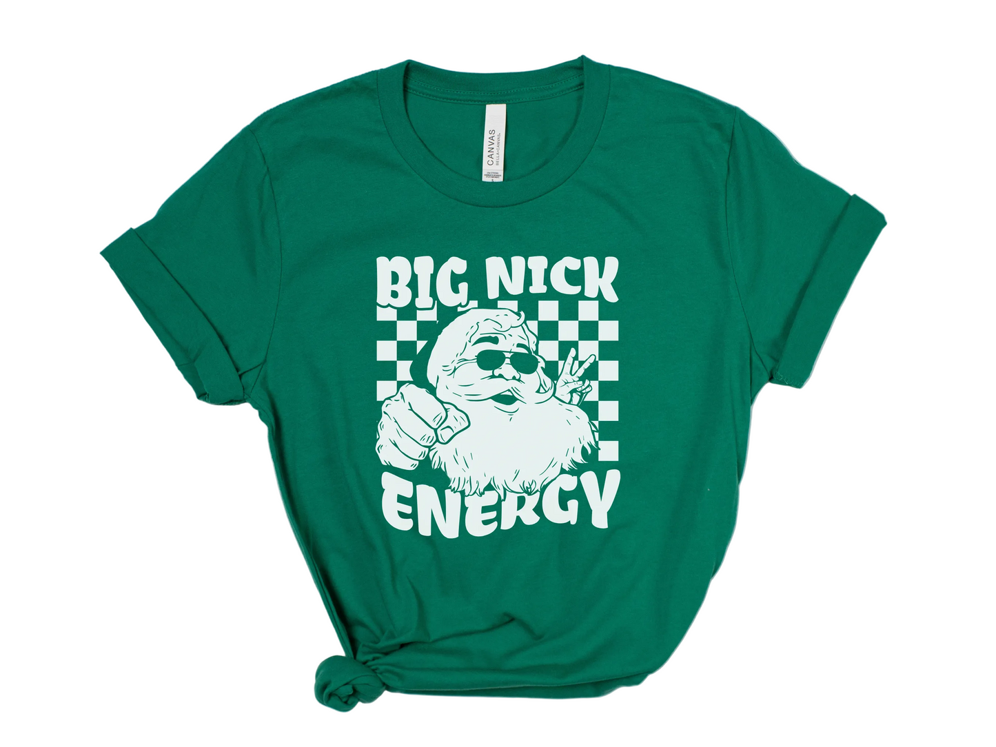 Christmas T-Shirt – Big Nick Energy – Retro Holiday Tee