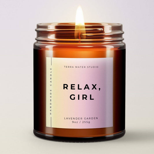 Relax, Girl All-Natural Scented Candle