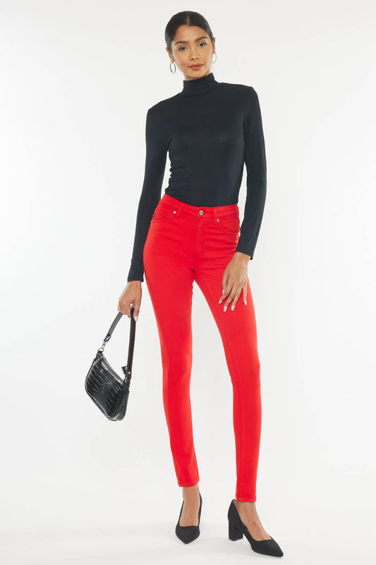 Kan Can High Rise Skinny Jean