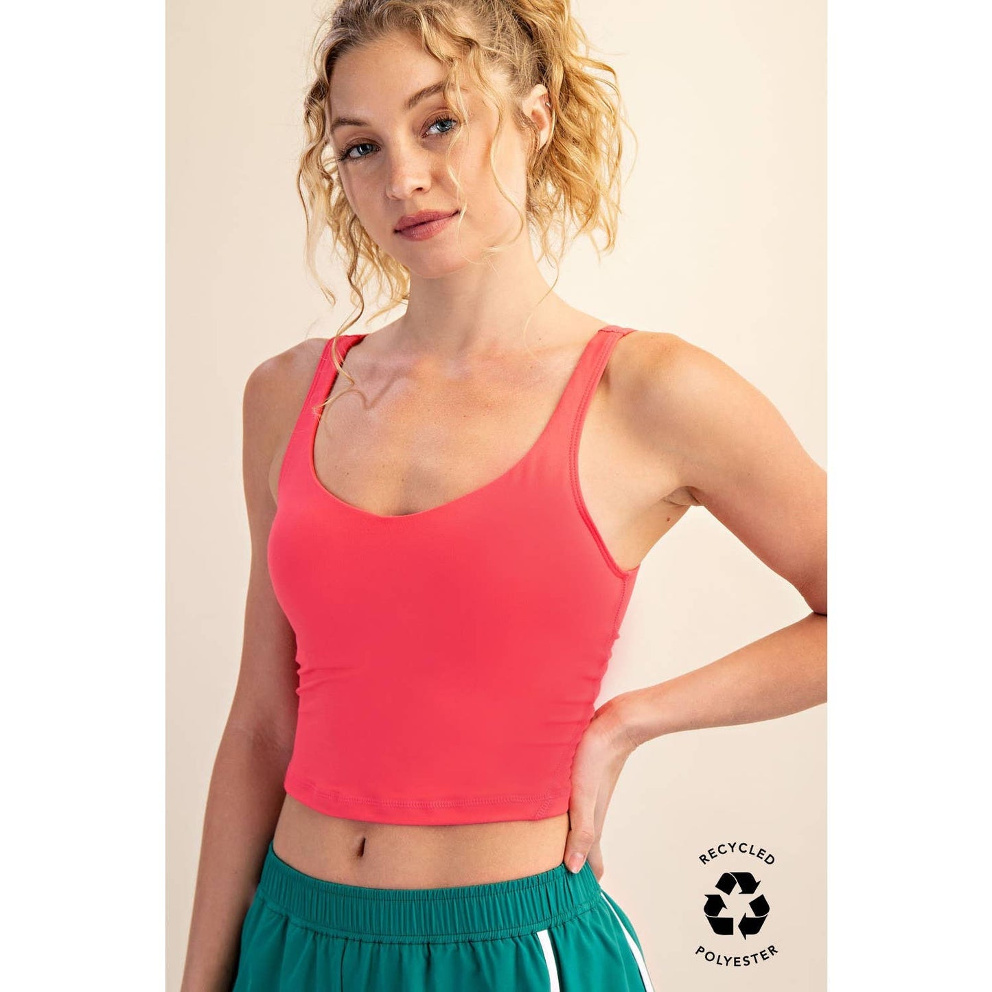 V NECK YOGA TOP