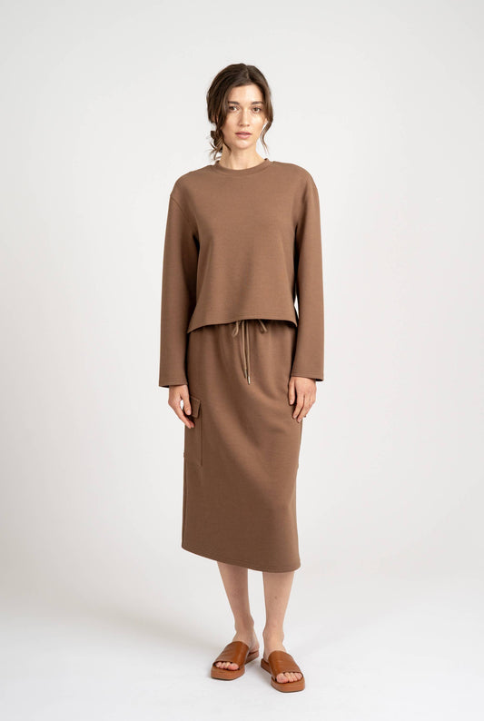 PULLOVER SOFT SWEATSHIRTS TOP