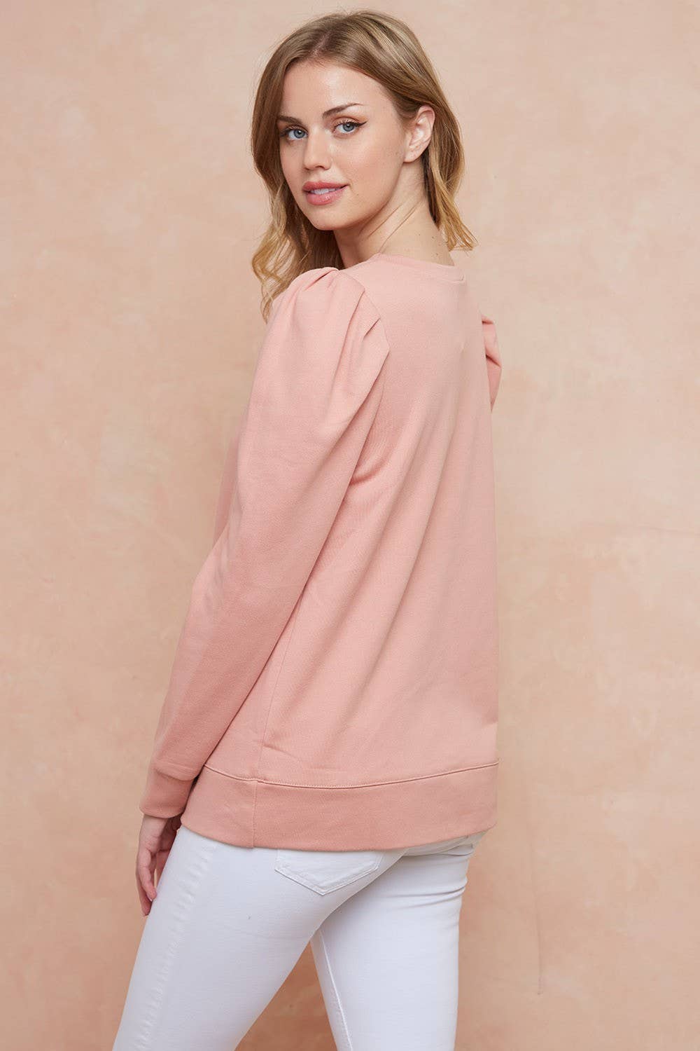 Puff Sleeve Sweatshirt