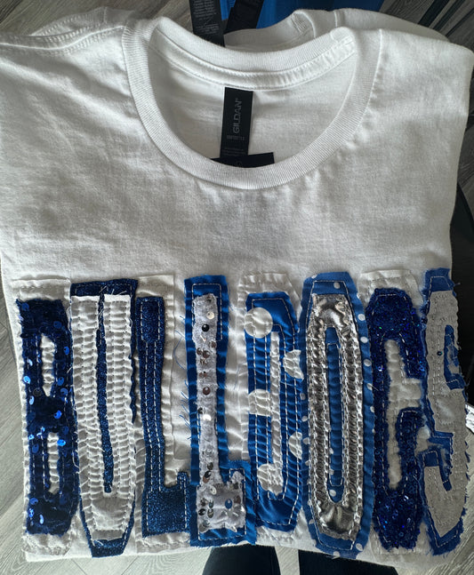 Bulldogs Double Stacked Spirit Shirt