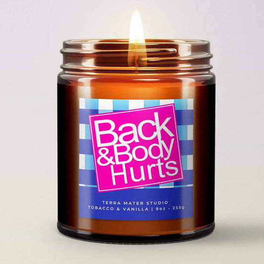 Back & Body Hurts All-Natural Scented Candle
