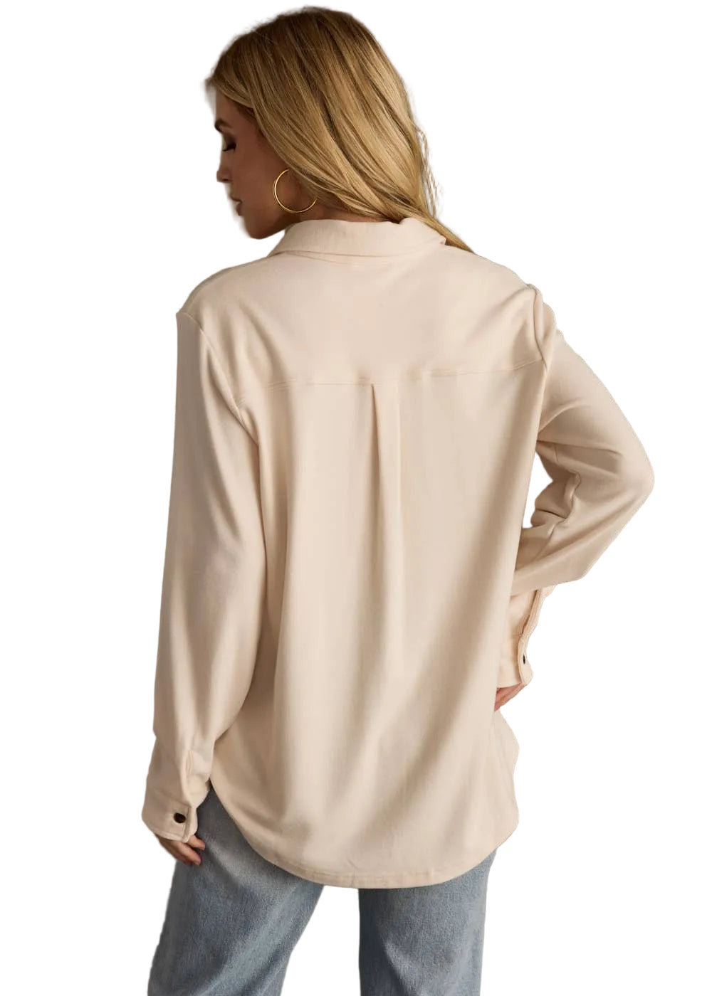 Ivory Super Soft Button Up