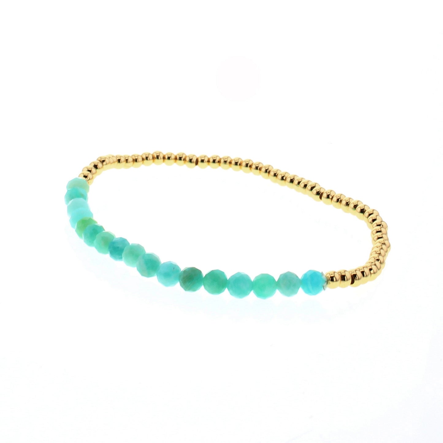 Lotus Gold Stacking Bracelet