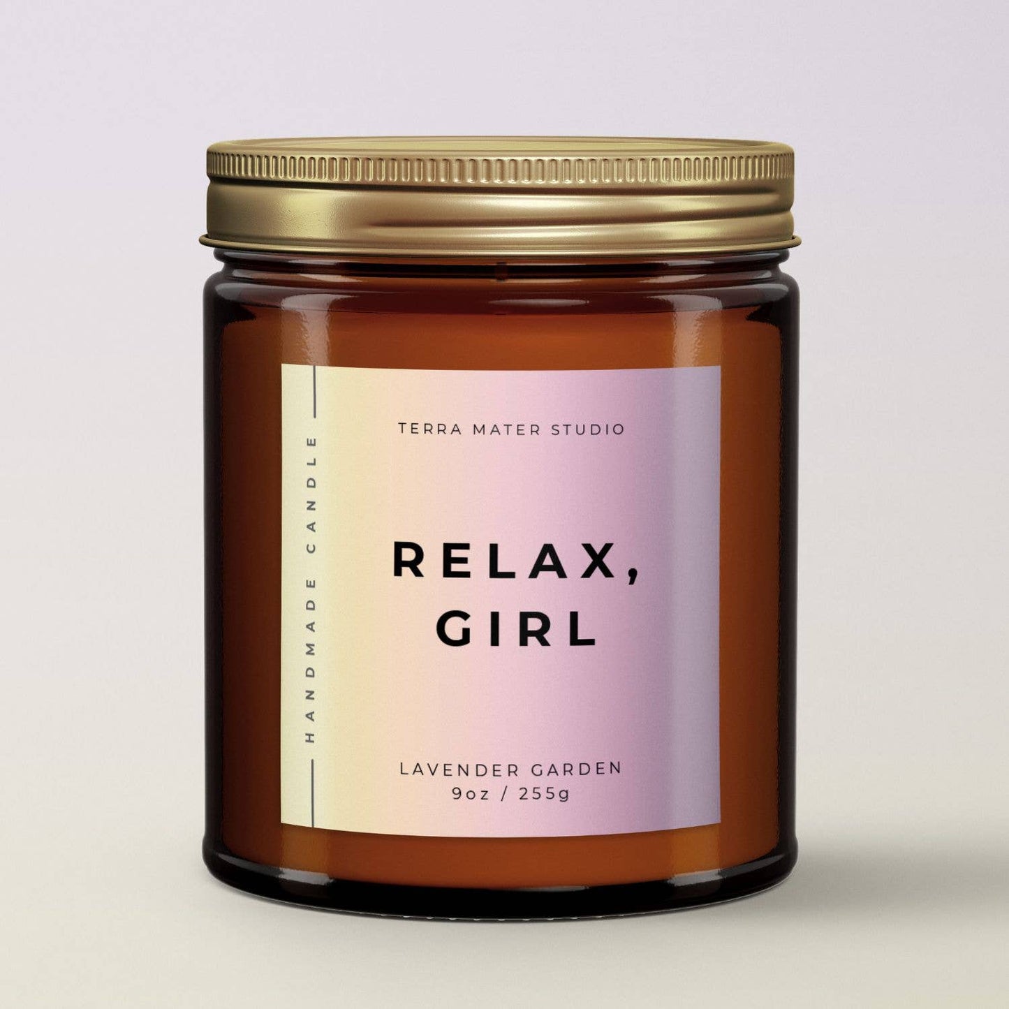 Relax, Girl All-Natural Scented Candle