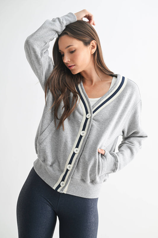 Shadowline Cotton Cardigan