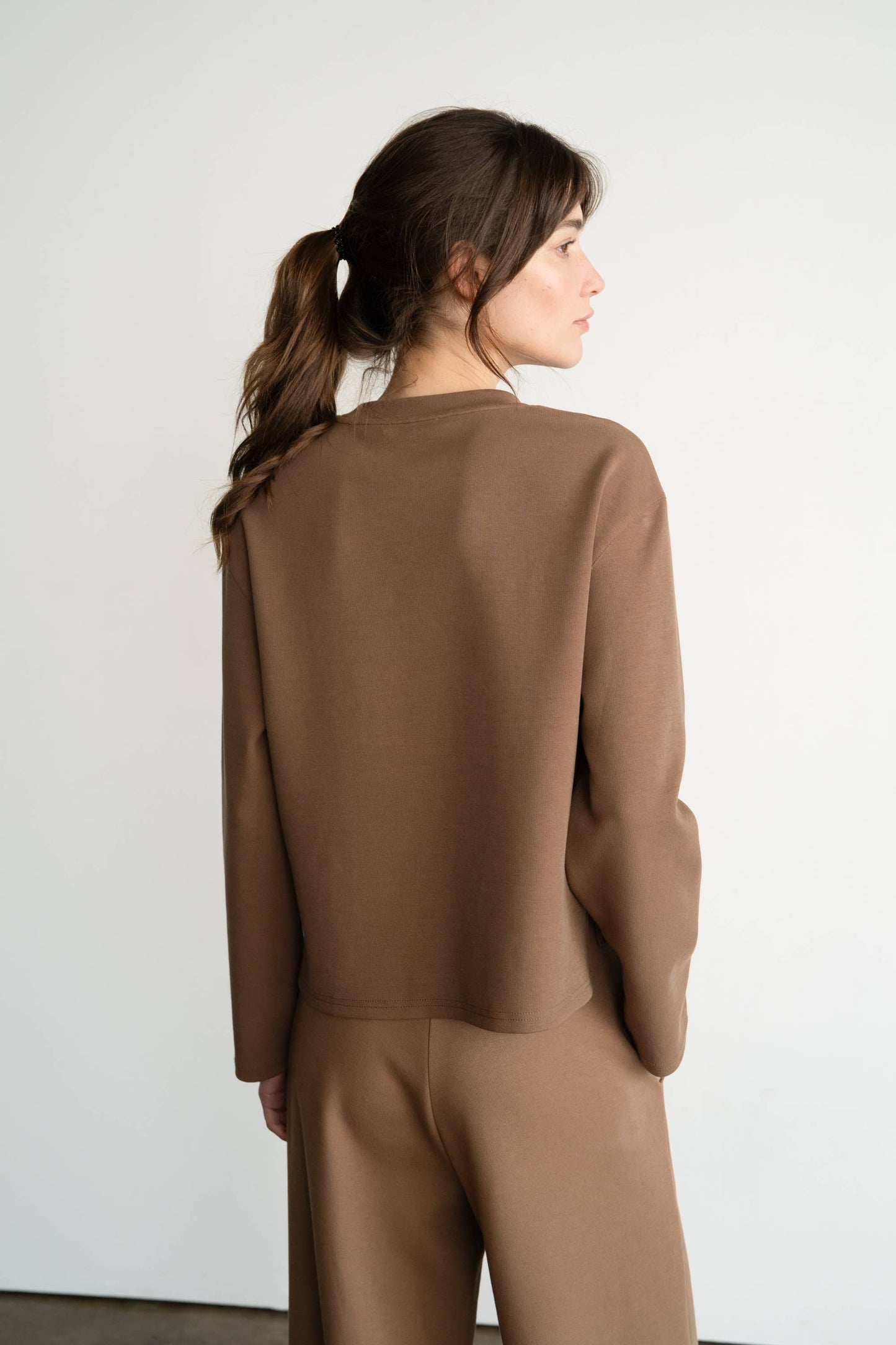 PULLOVER SOFT SWEATSHIRTS TOP