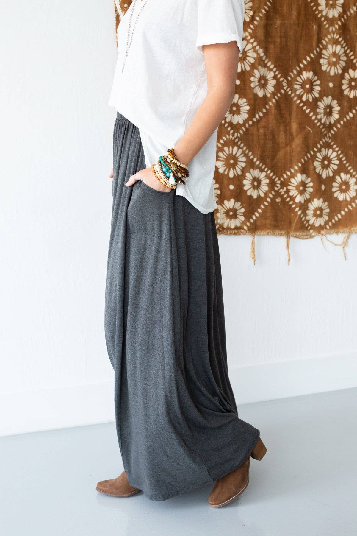 The Perfect Pocketed Maxi Skirt