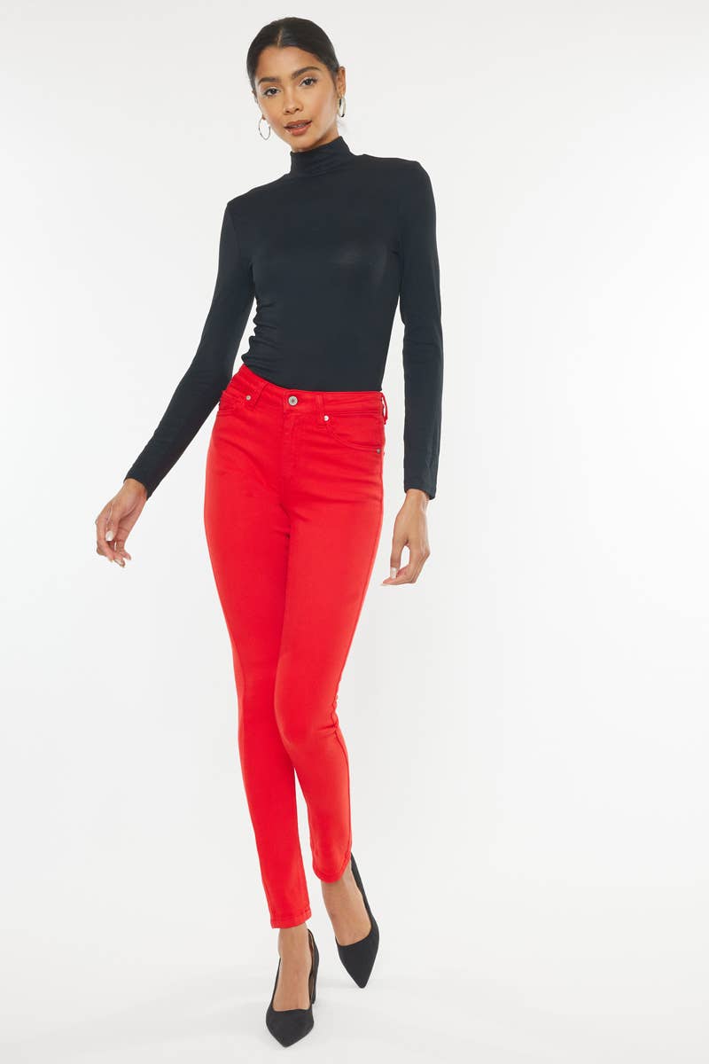 Kan Can High Rise Skinny Jean