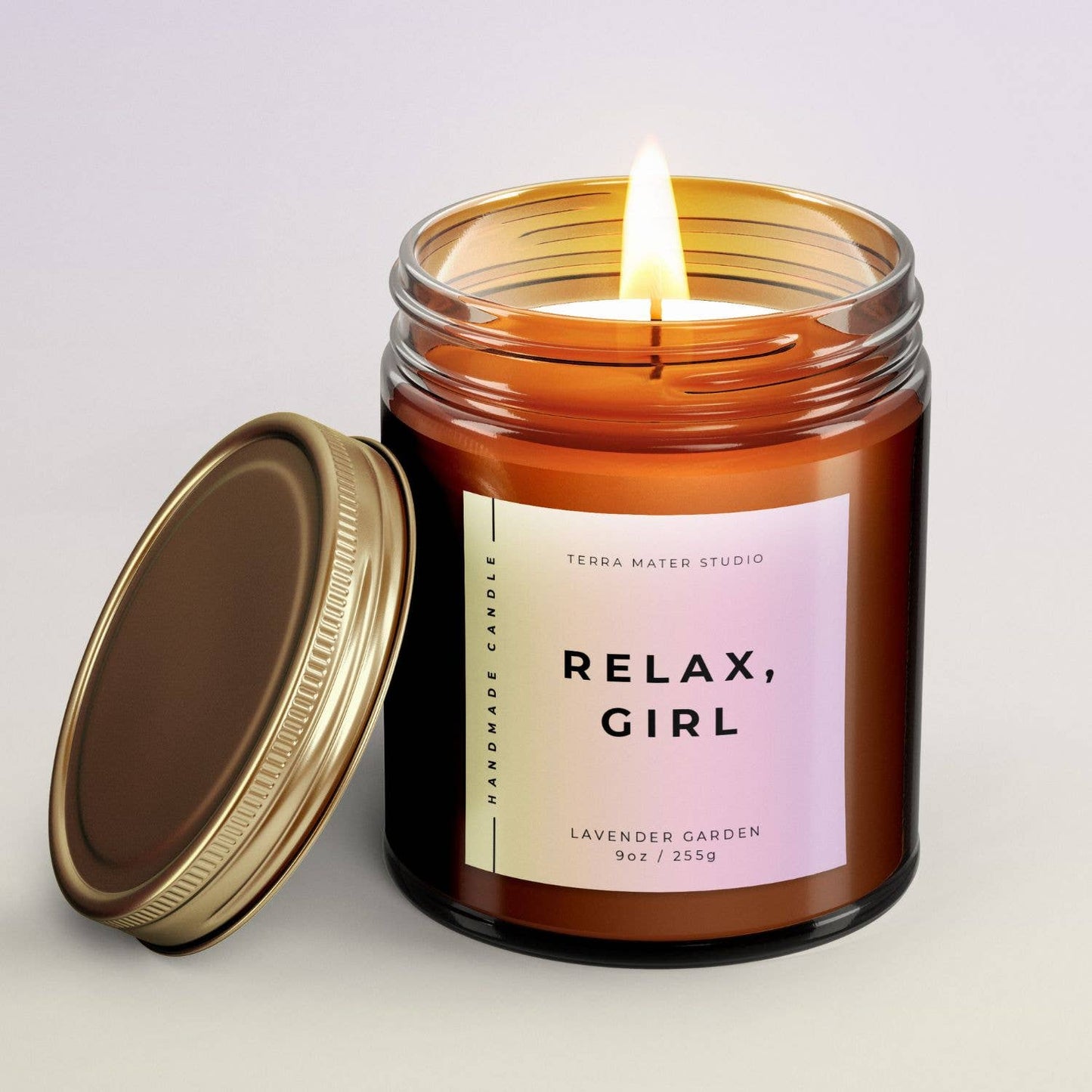 Relax, Girl All-Natural Scented Candle