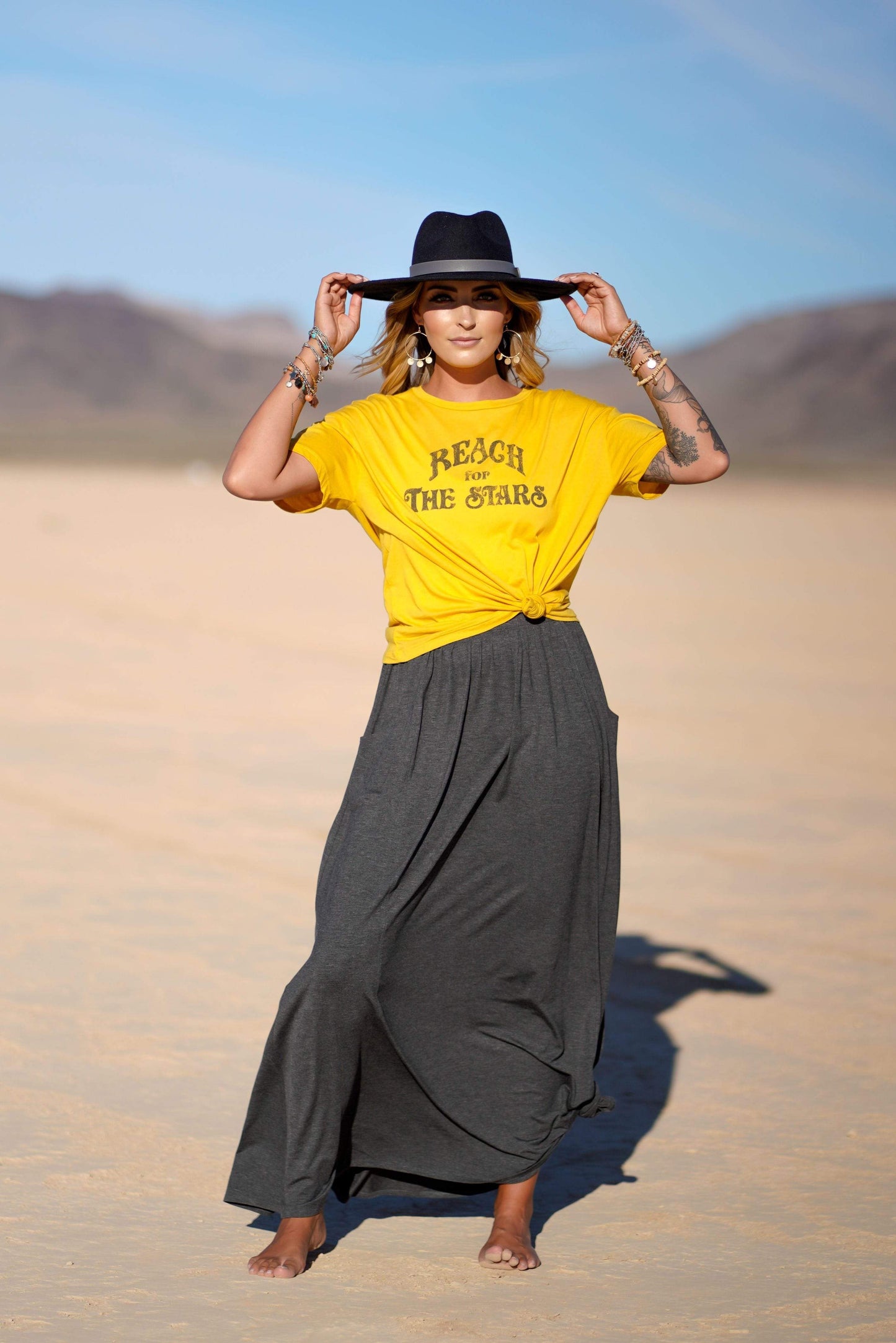 The Perfect Pocketed Maxi Skirt