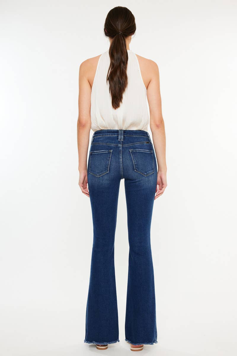 KANCAN EDEN HIGH RISE BOOTCUT  JEANS