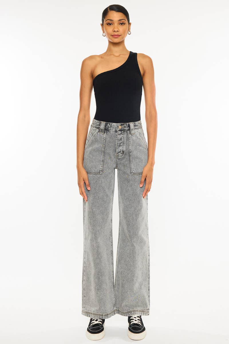 KanCan Wide Leg Jean
