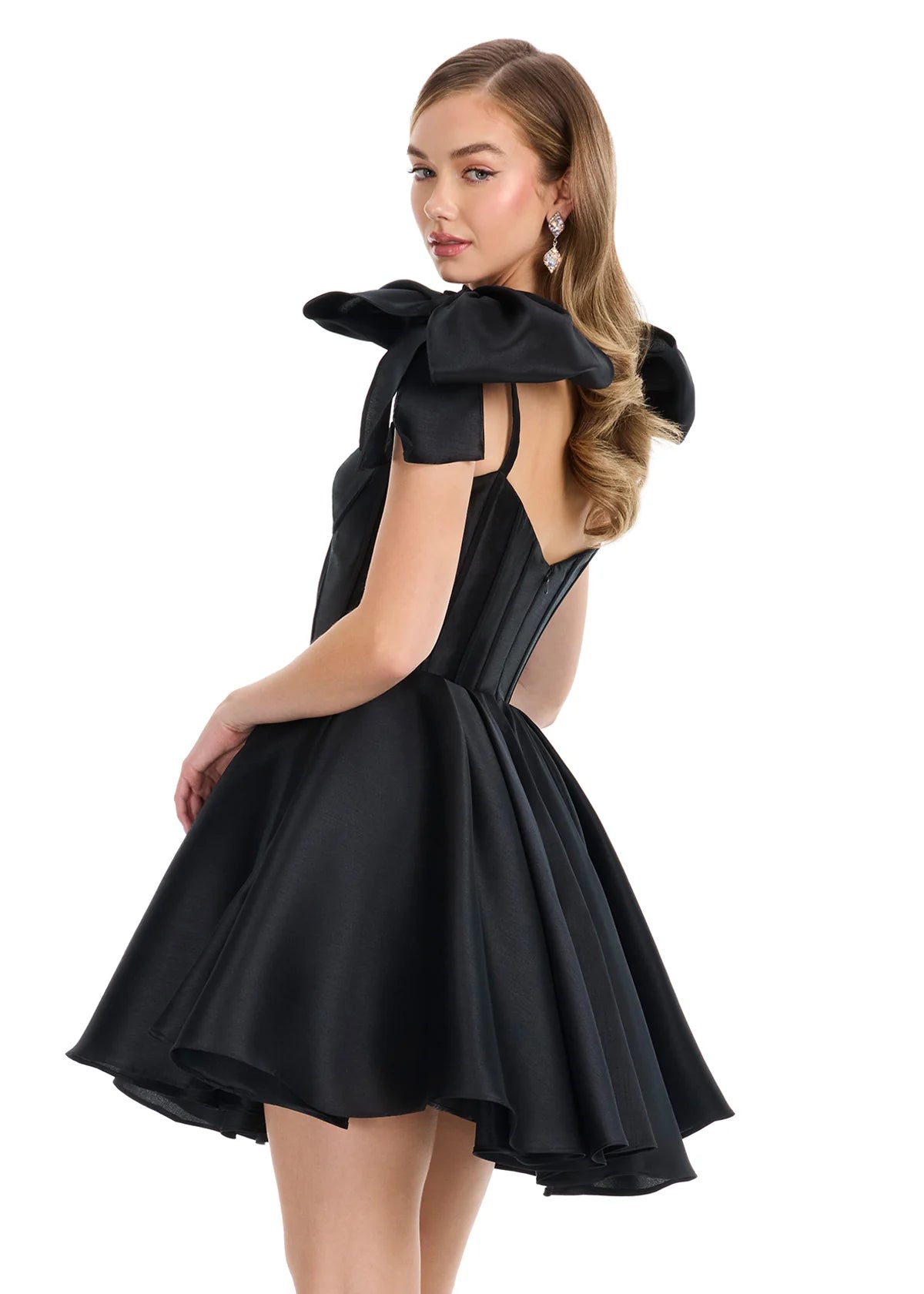 ASHLEYlauren 4855 | Black