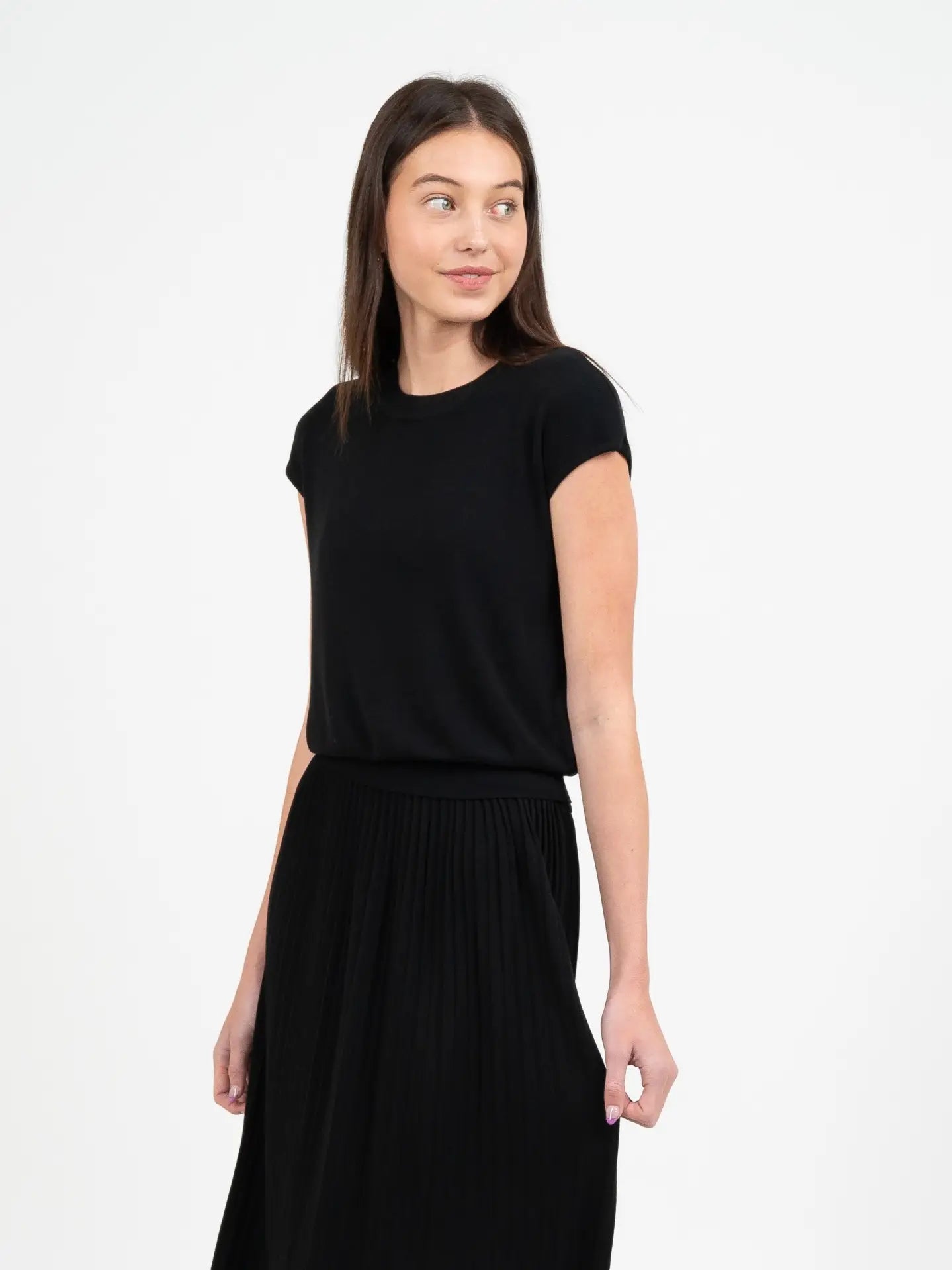 Crew Neck Sweater Top