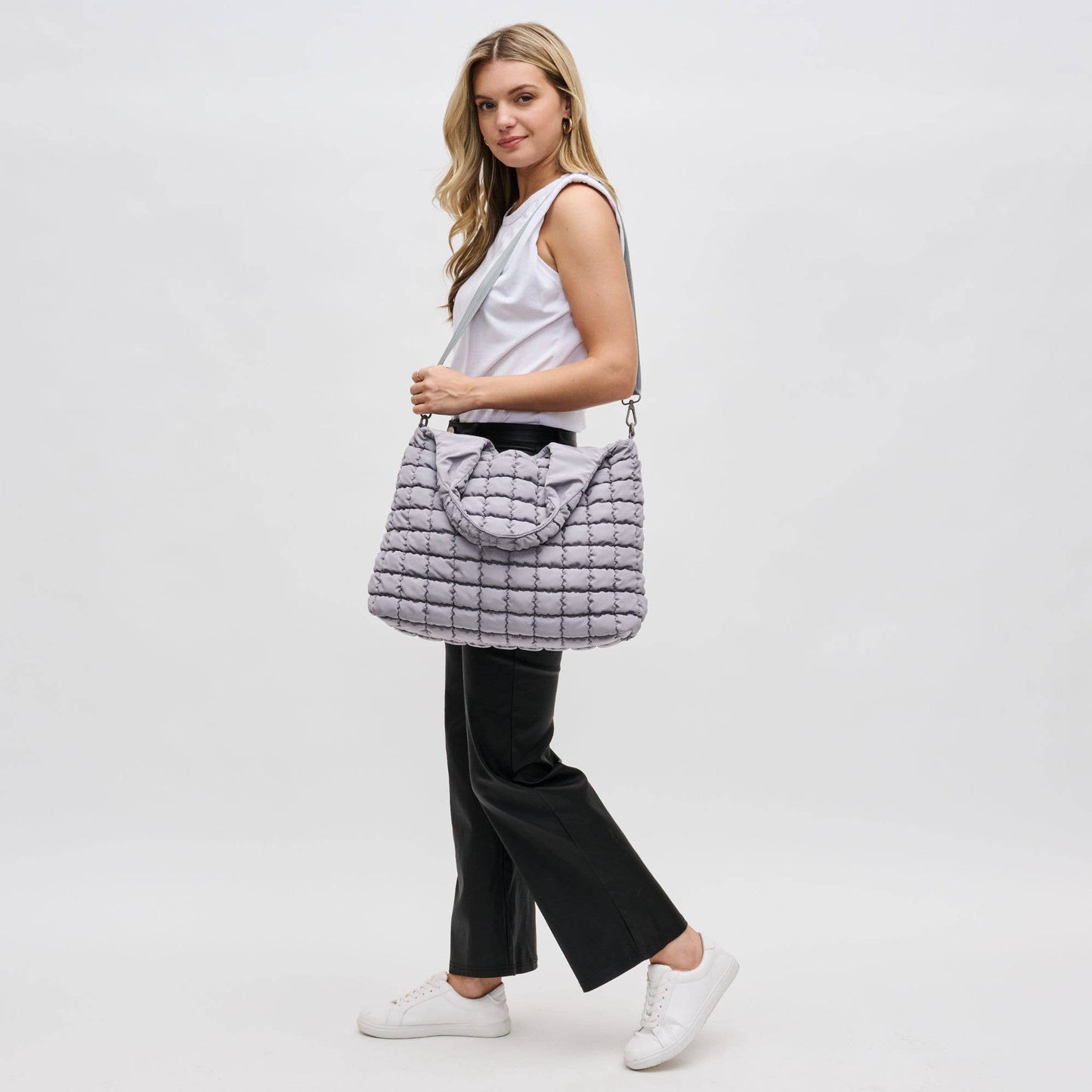 Elevate - Quilted Puffer Nylon Hobo