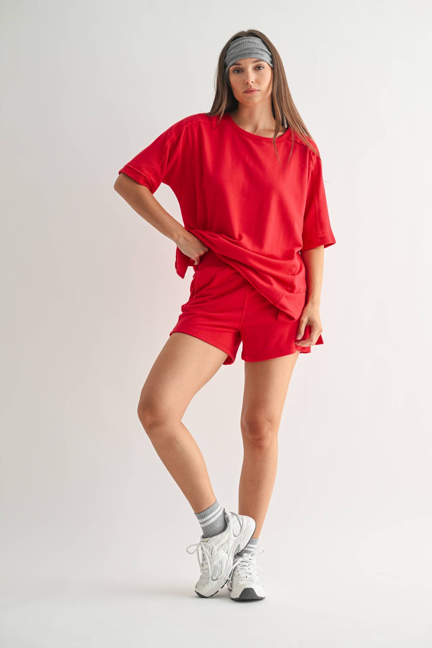 Offset French Terry Lounge Shorts