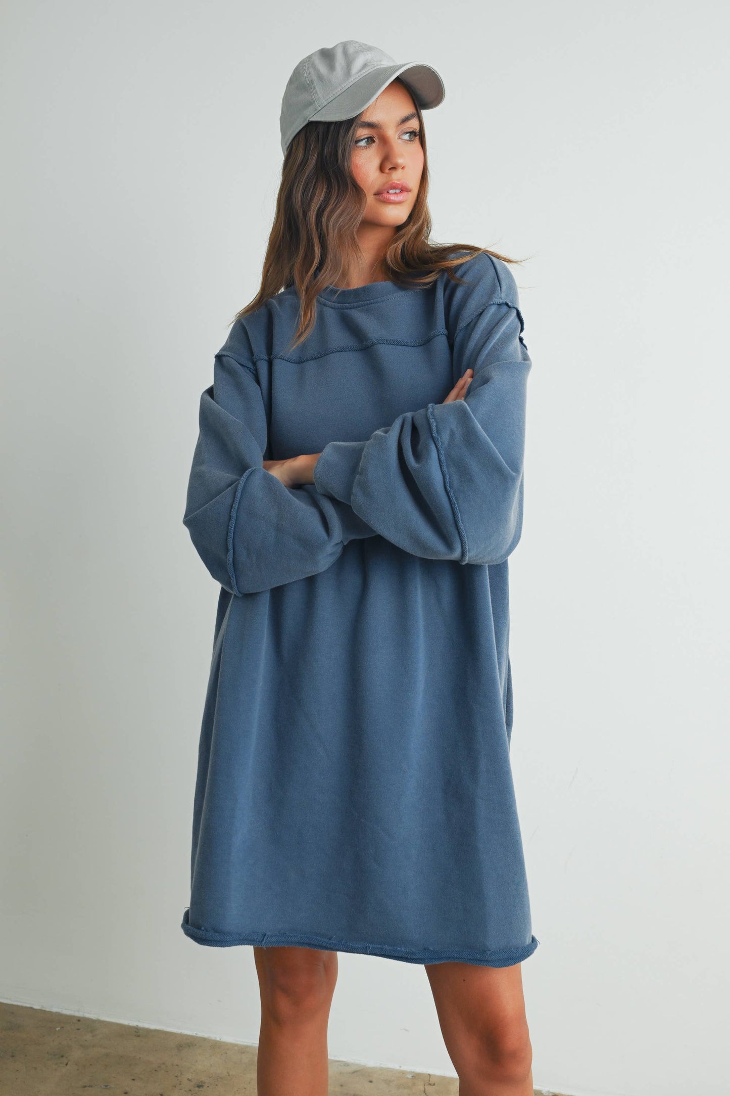Full Sleeve Mini Dress