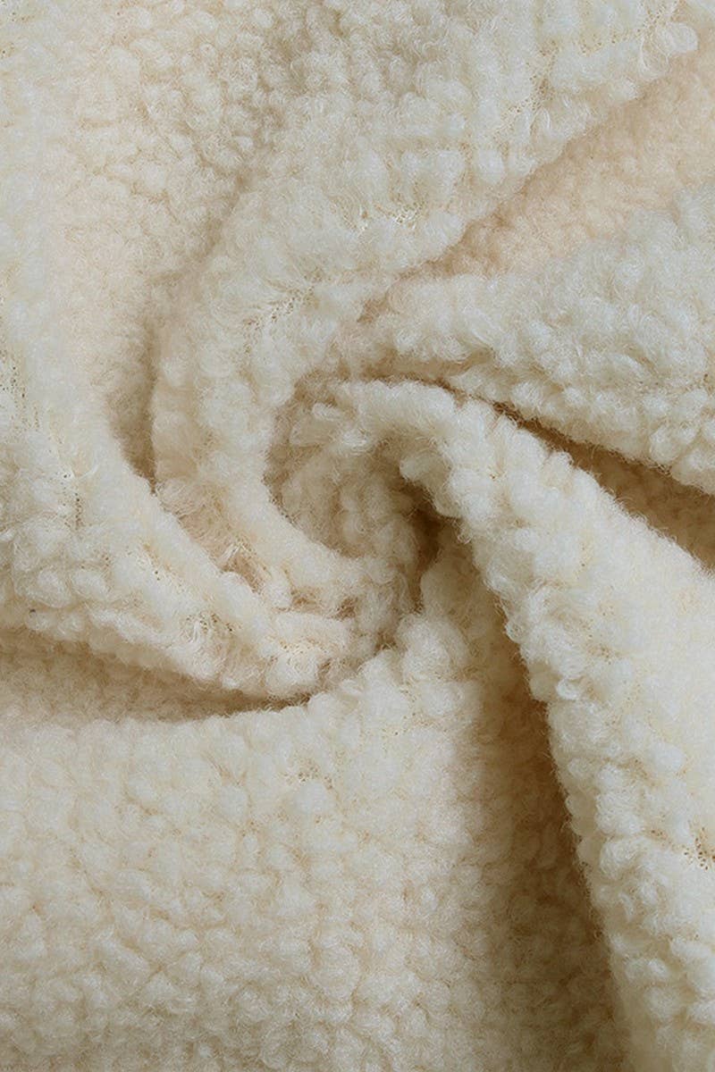 Casul Leopard Print Contrast Crew Neck Jacket