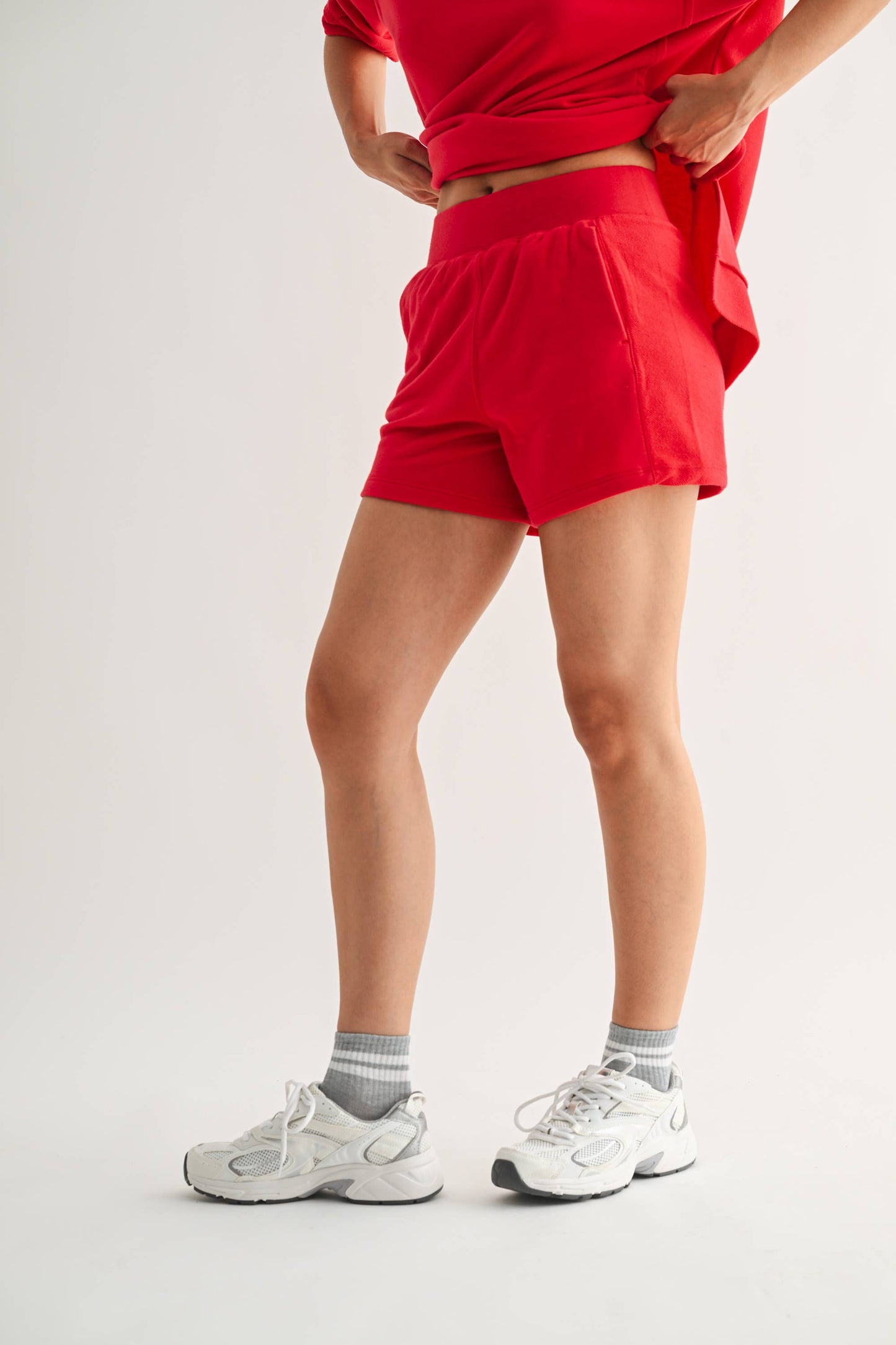 Offset French Terry Lounge Shorts