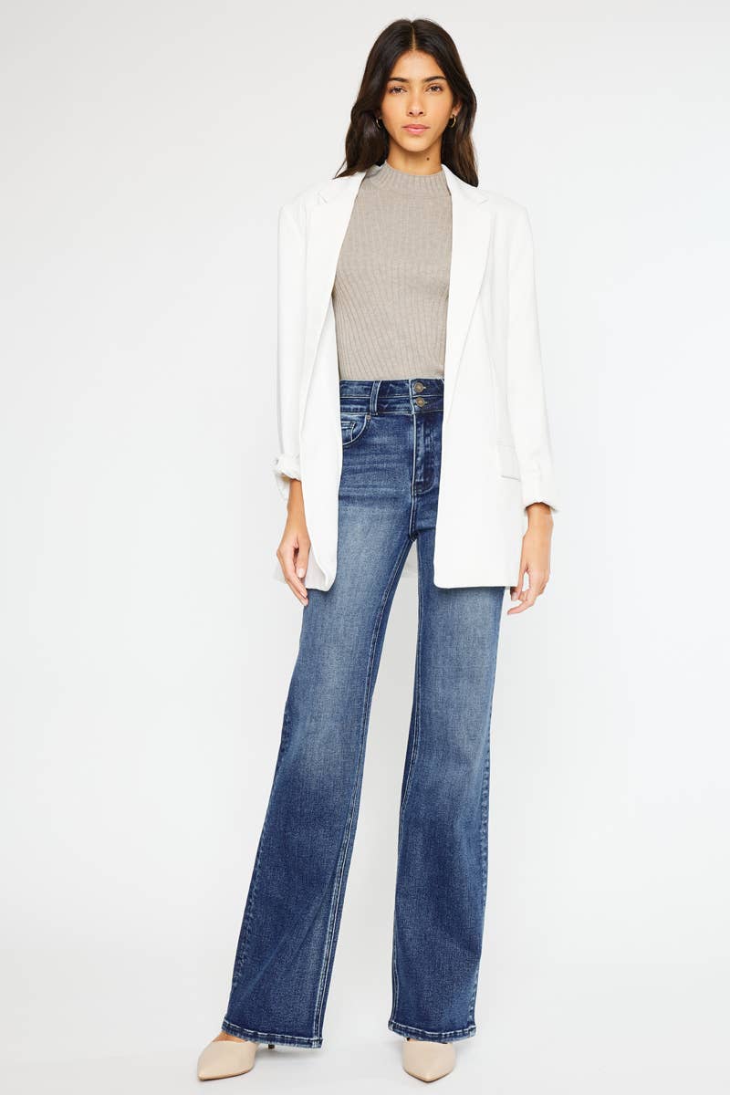 KANCAN HIGH RISE WIDE FLARE JEANS