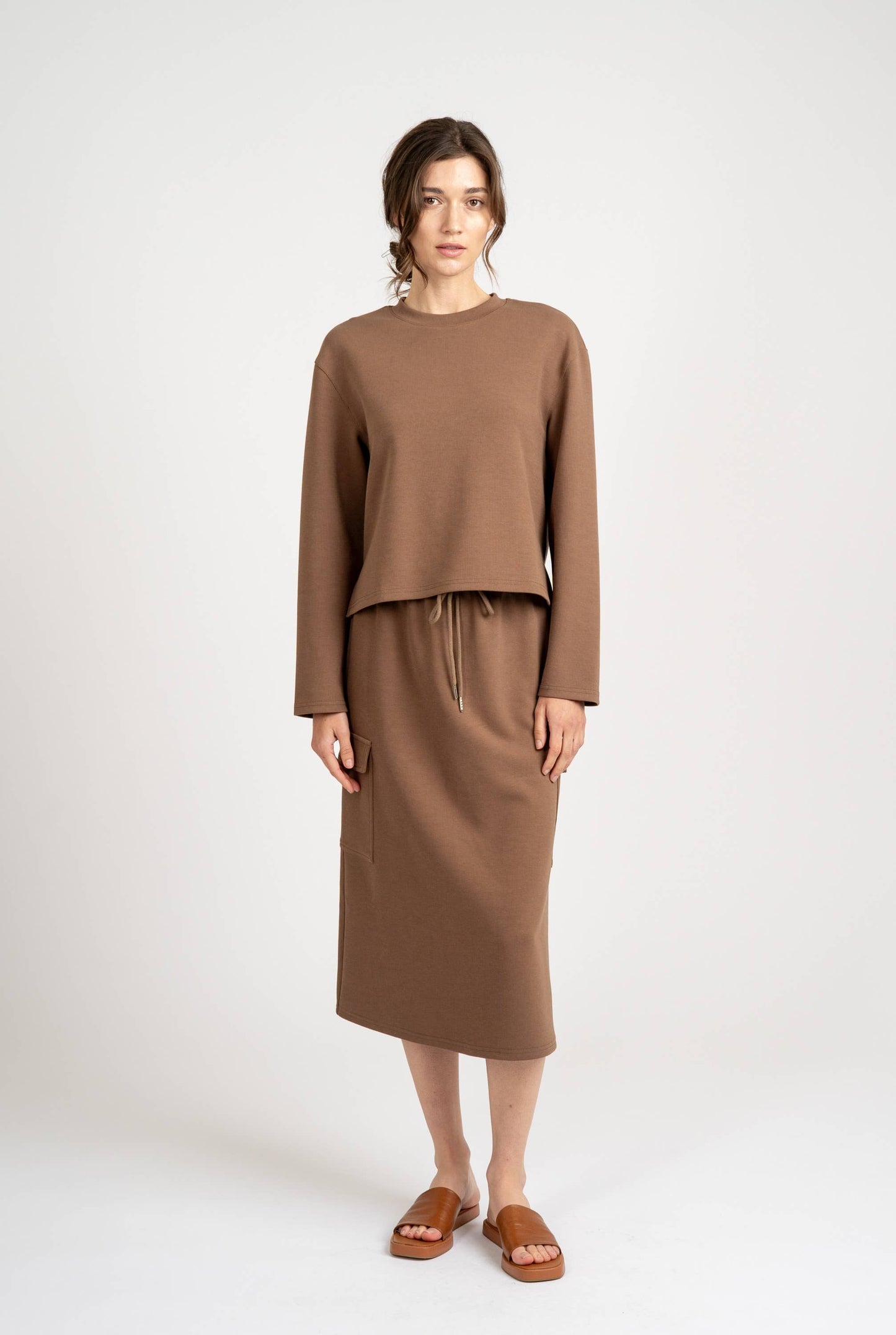 PULLOVER SOFT SWEATSHIRTS TOP