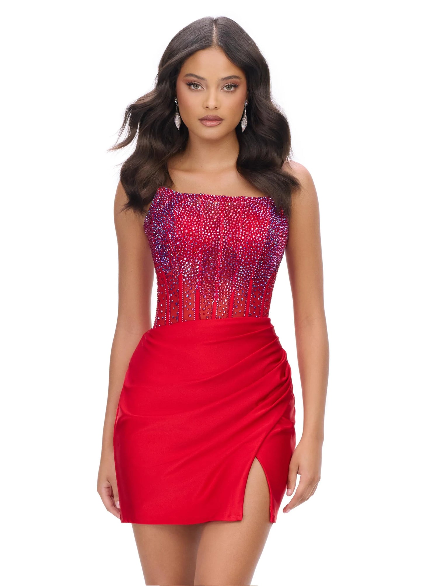 ASHLEYlauren 4686 | Red