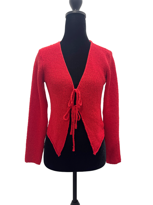 SOFIE THE LABEL KENDALL CHILI RED TOP