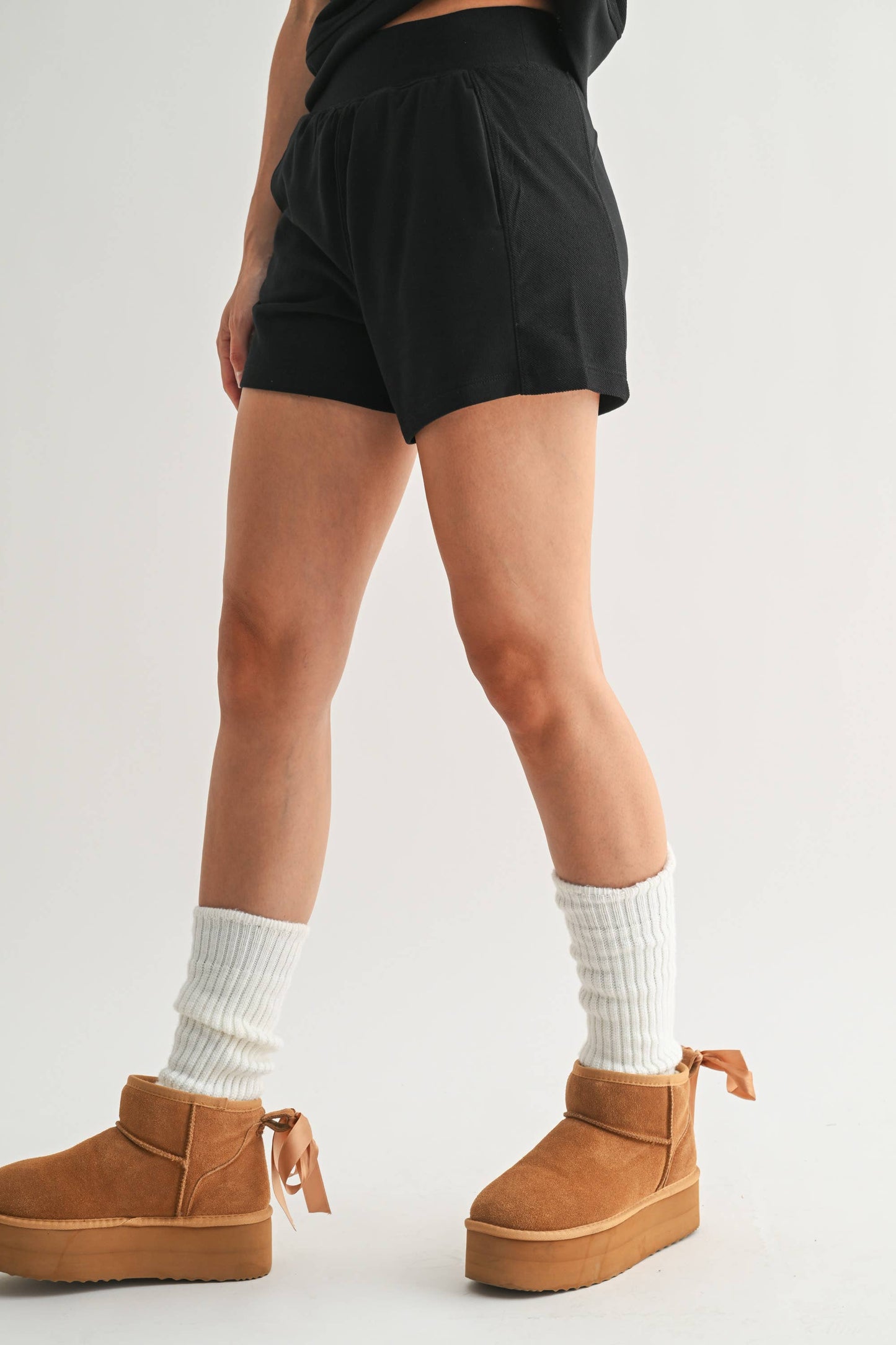 Offset French Terry Lounge Shorts