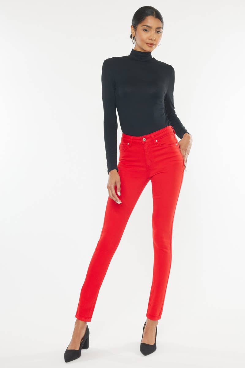 Kan Can High Rise Skinny Jean