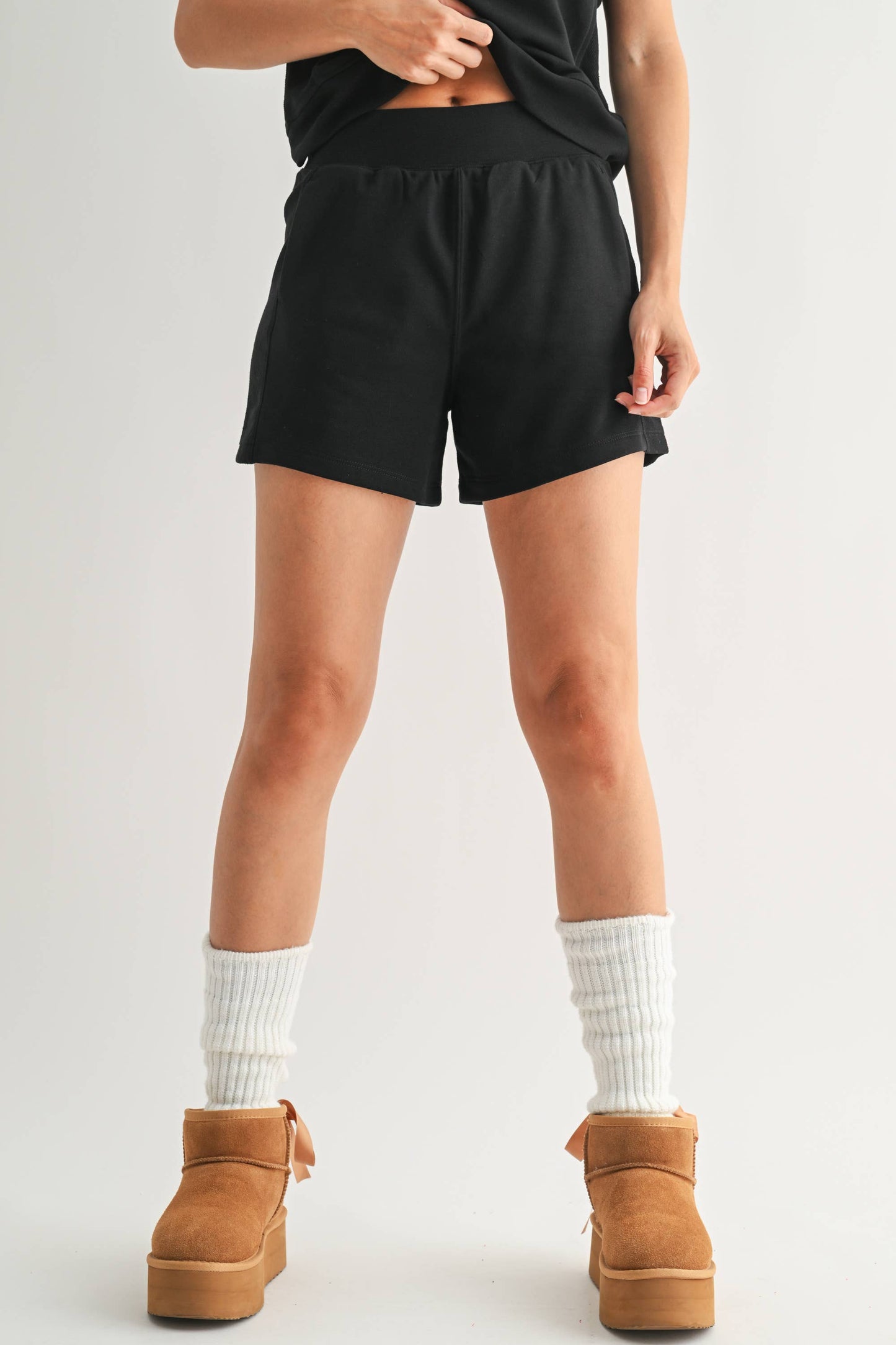 Offset French Terry Lounge Shorts