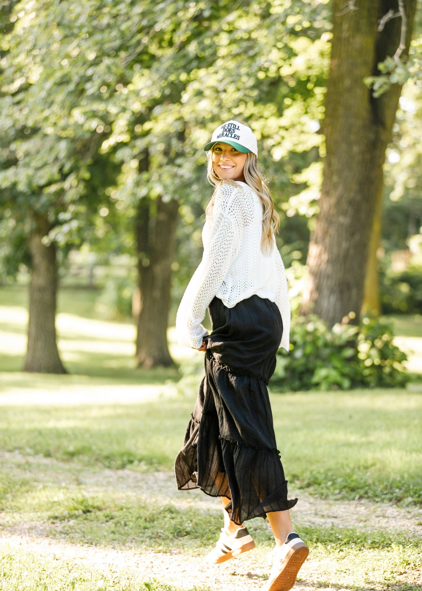Womens Serena Gauze Maxi Skirt Summer 2025