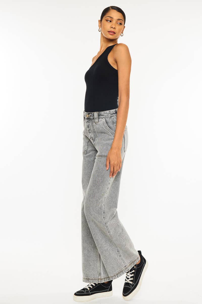 KanCan Wide Leg Jean