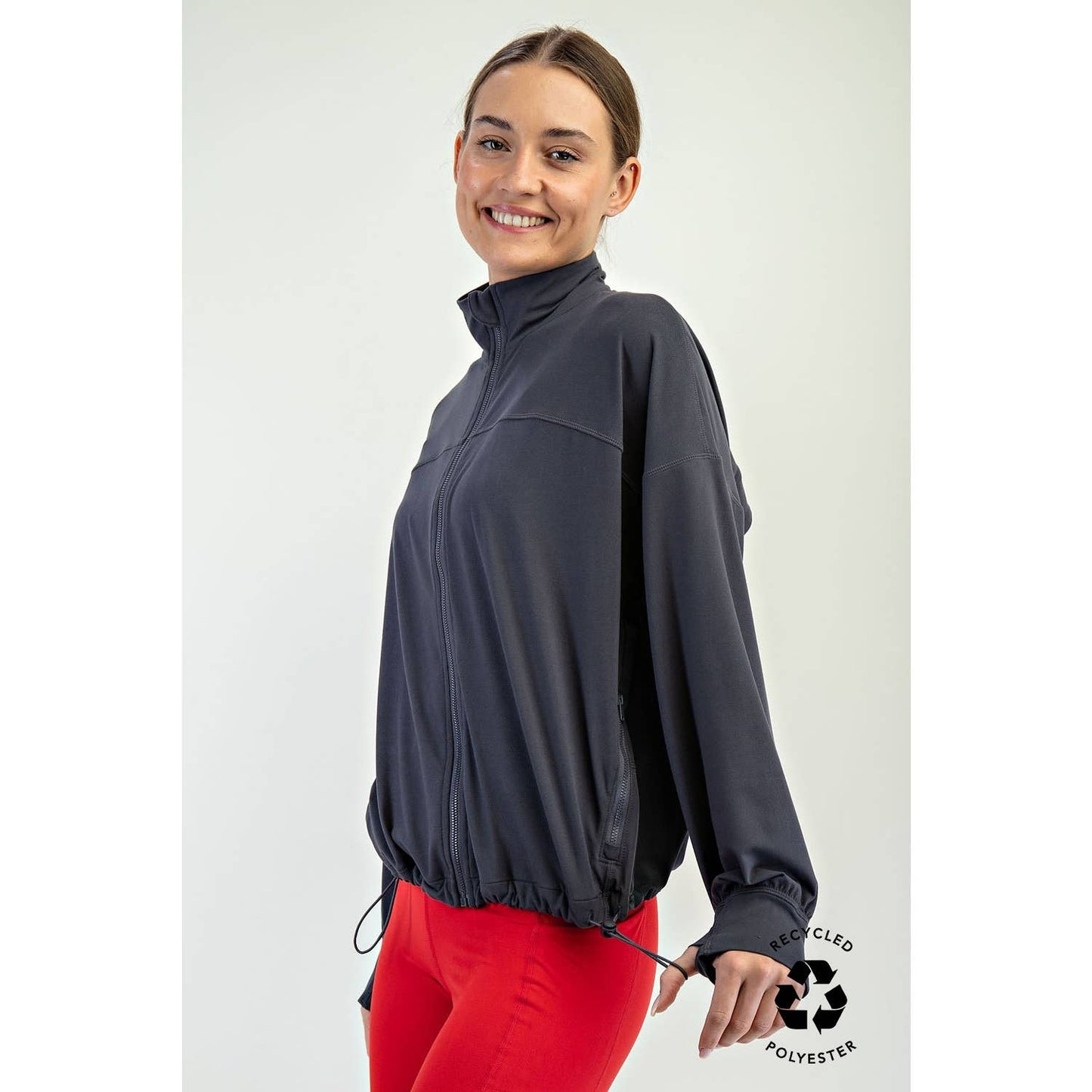 BUTTER SOFT OVERSIZED ACTIVE JACKET