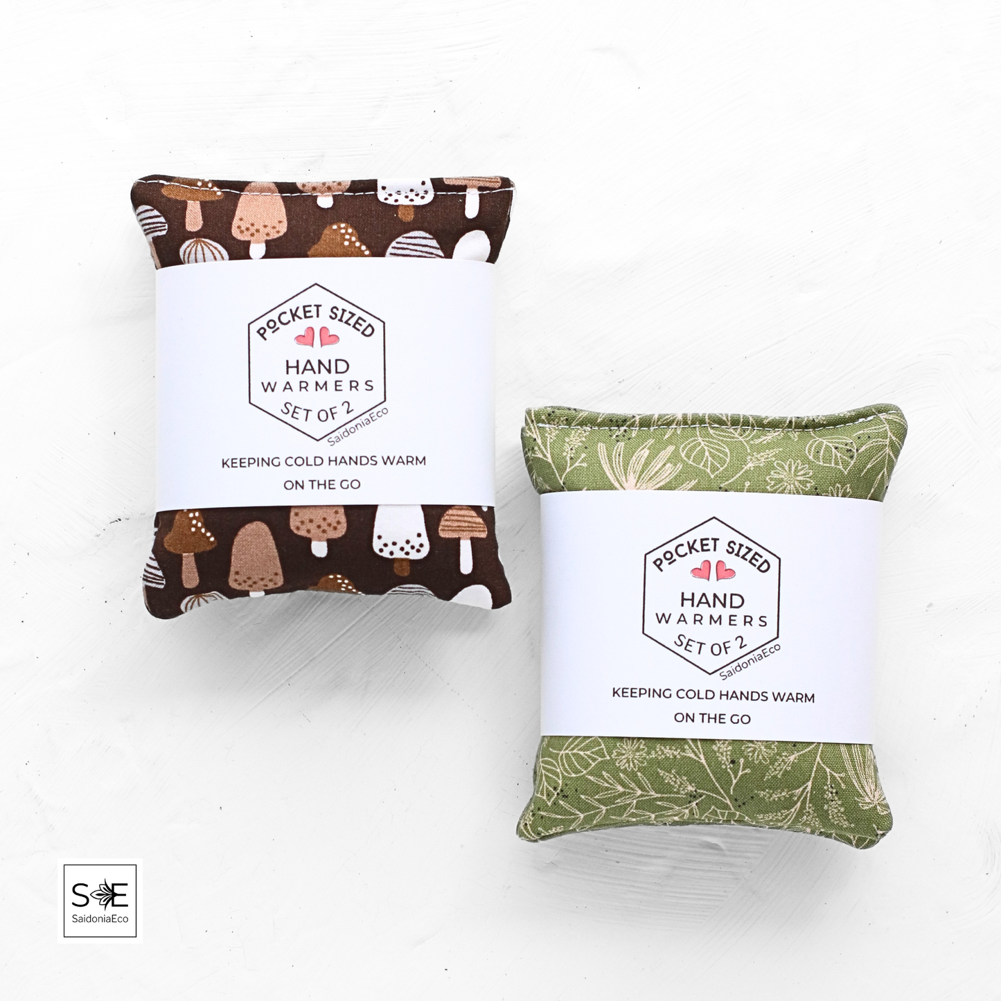 Hand Warmers Set ⋆ Microwavable Rice Packs