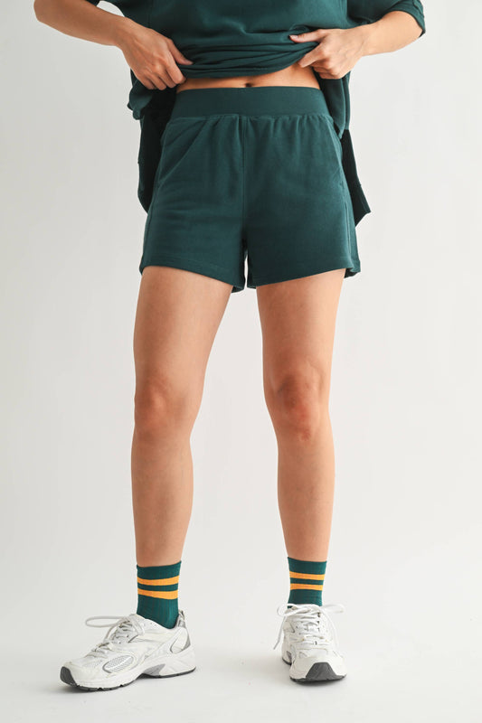 Offset French Terry Lounge Shorts