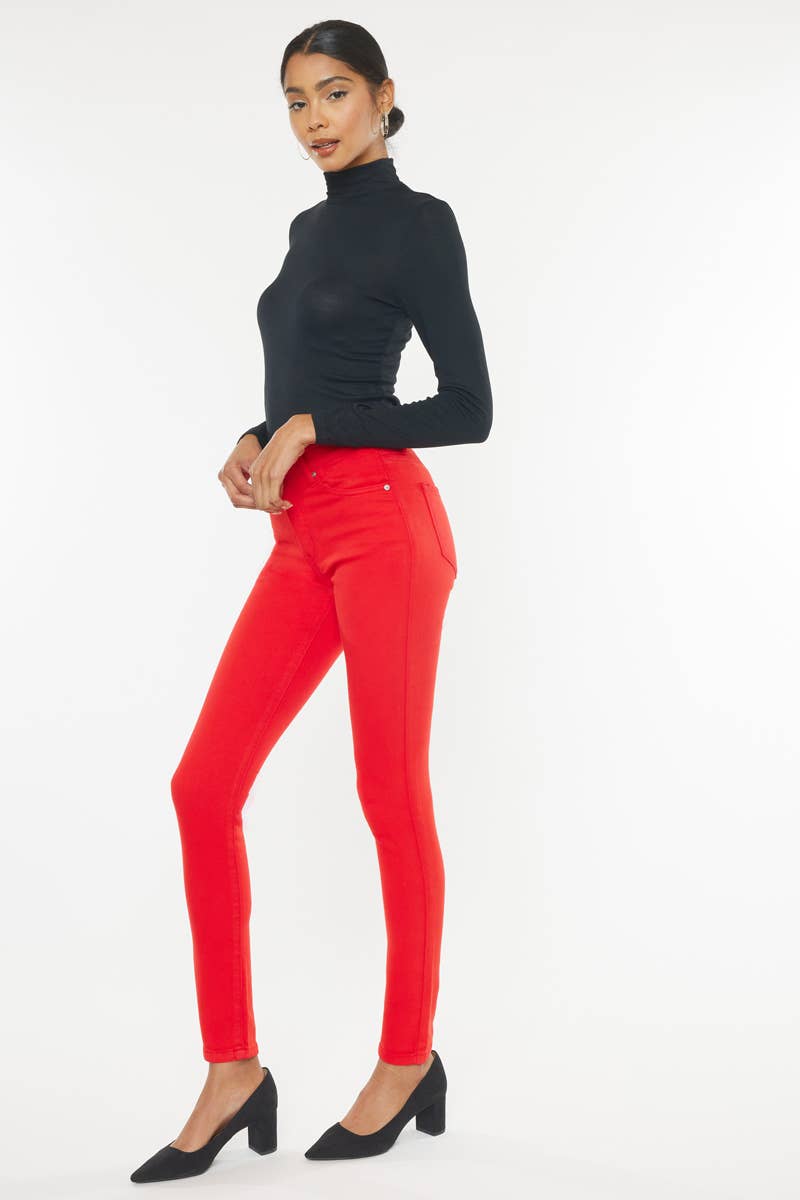 Kan Can High Rise Skinny Jean