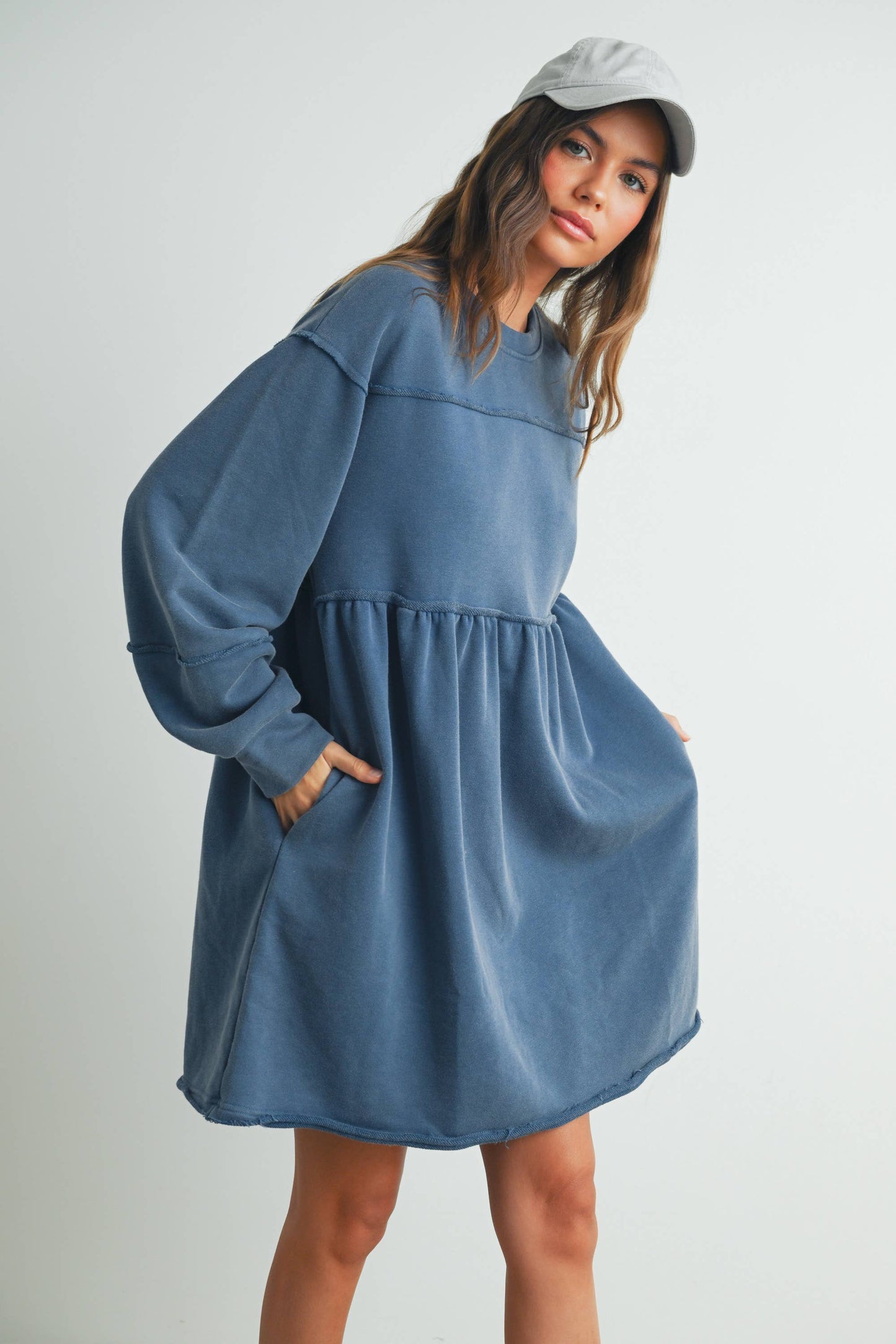 Full Sleeve Mini Dress