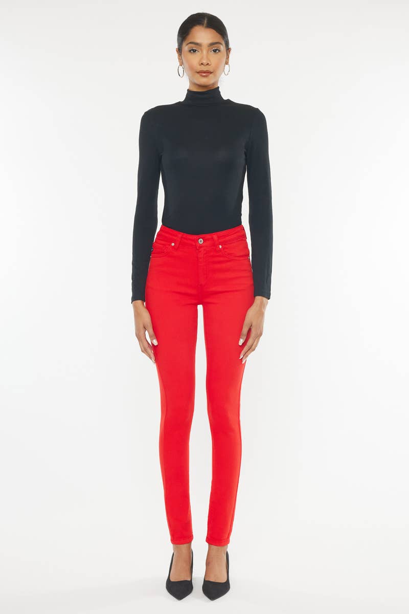 Kan Can High Rise Skinny Jean