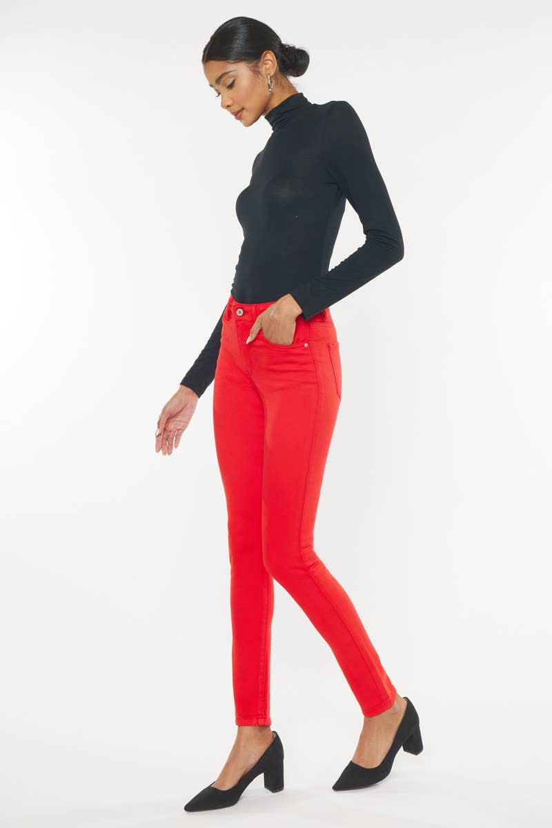 Kan Can High Rise Skinny Jean