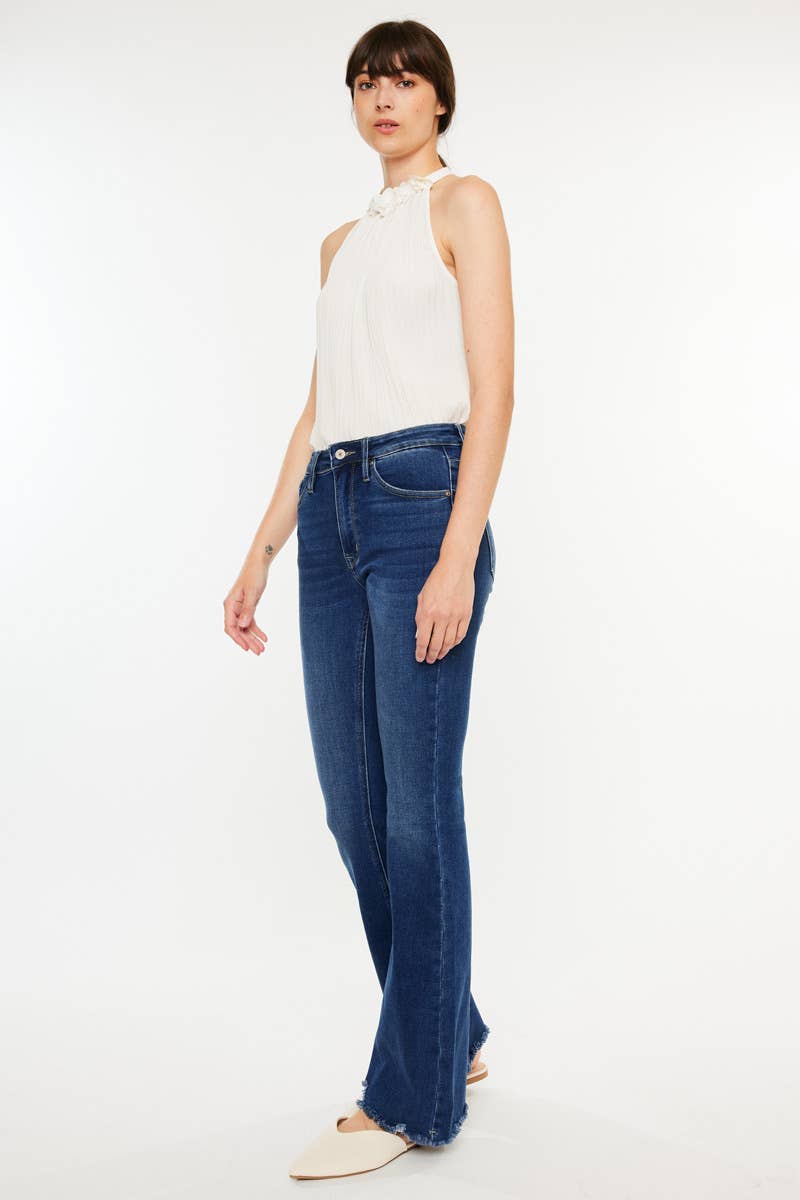 KANCAN EDEN HIGH RISE BOOTCUT  JEANS