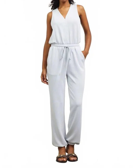 Skies Are Blue Modal Sleeveless Jumpsuit